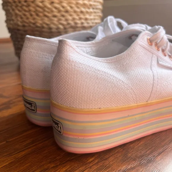 ✨ Rainbow Platform Superga Sneakers✨ - Picture 12 of 13